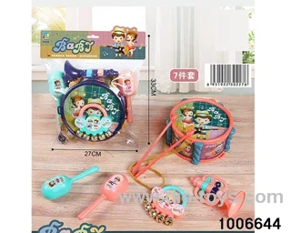 MUSICAL INSTRUMENT SET IN PP BAG WITH HEADER