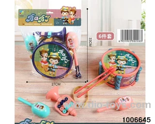 MUSICAL INSTRUMENT SET IN PP BAG WITH HEADER