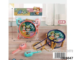 MUSICAL INSTRUMENT SET IN PP BAG WITH HEADER