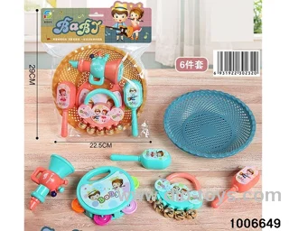 MUSICAL INSTRUMENT SET IN PP BAG WITH HEADER
