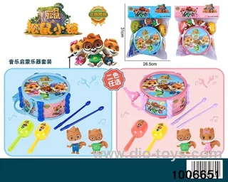 MUSICAL INSTRUMENT SET IN PP BAG WITH HEADER