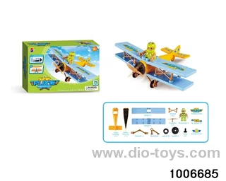 Assembled Aircraft in window box