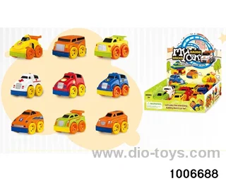 Back of the car in 9pcs display box in display box