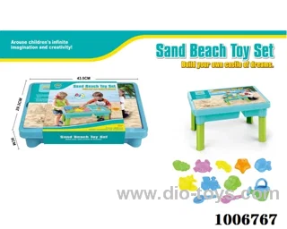 17pcs Beach table in paper card