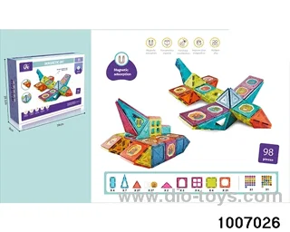 7.5CM magnetic disk in 98PCS color box