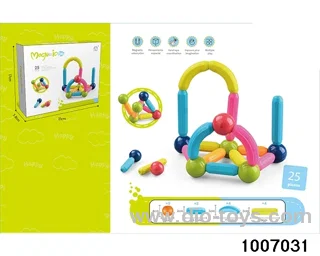 Assembling magnetic rod in 25PCS color box