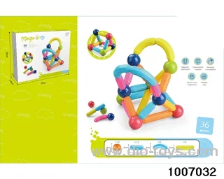 Assembling magnetic rod in 36PCS color box