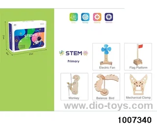Wooden toys in color box