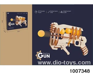 Wooden toys in color box