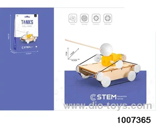 Wooden toys in color box