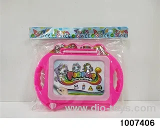 Children's magnetic fun drawing board (Unicorn) in opp bag