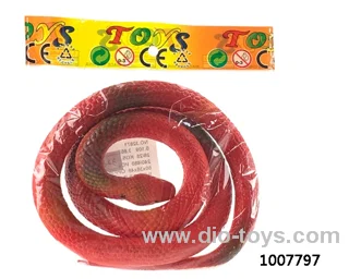 Soft rubber eye Snake 90cm (multi-color mixed package) in opp bag