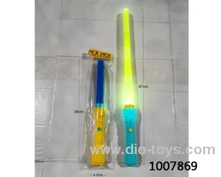 Glowing sword  with  light & music color mixed loading   in opp bag