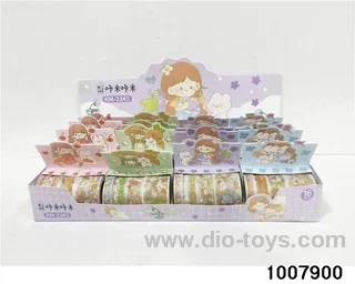 Cherry Puff Frosted Tape Set (16 Small Boxes Single Boxes Price) in display box