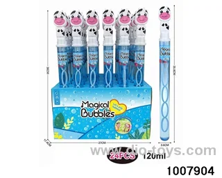 Cow bubble stick in display box