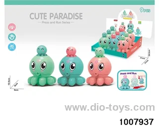 Press octopus (9PCS) in display box