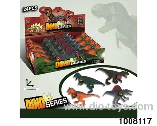 24 Zhuang elevator dinosaurs in display box