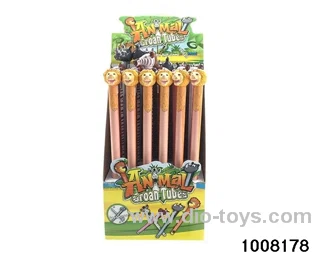 Grassland animals whistle in display box