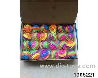6.5 four-color thorn ball (rope) in display box