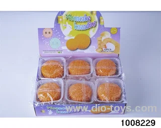 Flour moon cake in display box