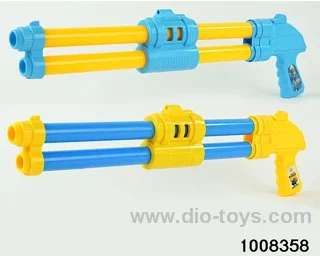 Double tube water pumping gun in opp bag
