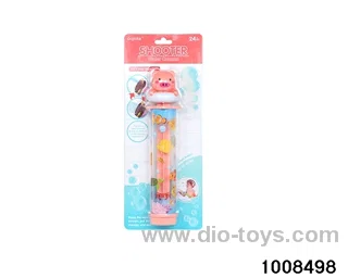 Cartoon water gun toy in blister