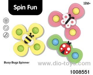 busy bugs spinning in opp bag