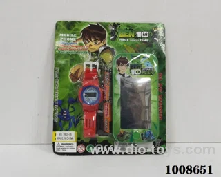 phone with battery in  Blister card
