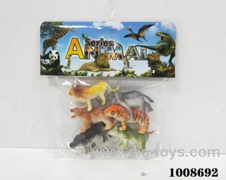6PCS Animal suit in PVC bag