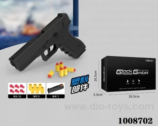 Soft bullet gun in color box