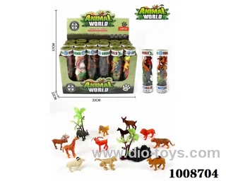 12PCS Animal suit in Barrel