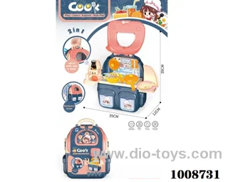 kitchen set in paper card