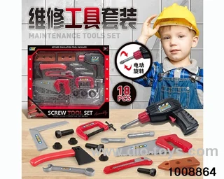 tool with eletric hand drill in window box