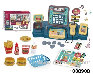cash register in color box