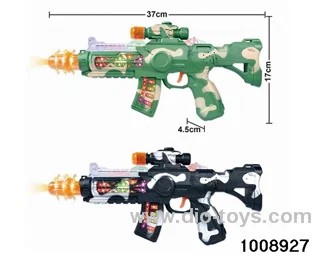 Electric submachine gun in opp bag