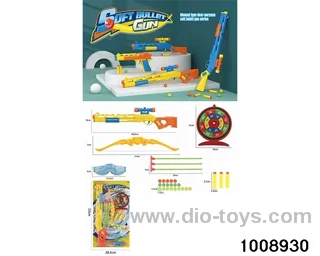 Table Tennis Gun Set in Blister card