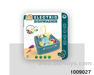 Electric dishwasher in paper card