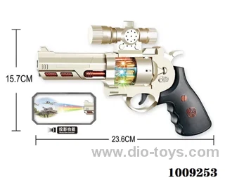 Electric gun  with sound &light in opp bag