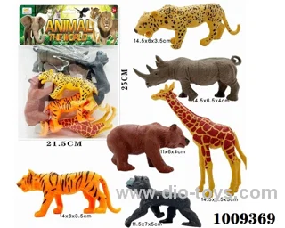 6pcs Animal suit in poly bag header