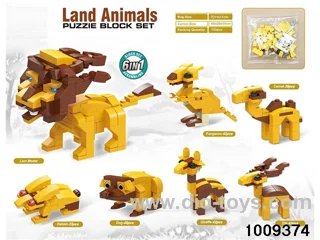 6 in 1 Animal suit in poly bag header