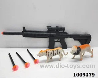 Soft Shot Gun with animal in opp bag