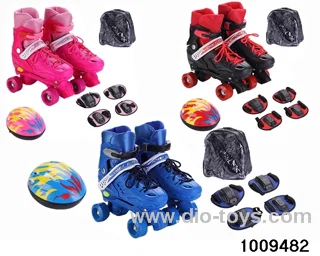 Skating Shoe Set in Hand bag