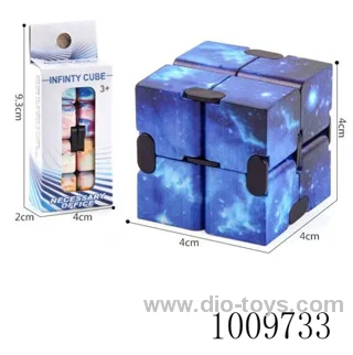 Blue Starry Sky Infinite Rubik's Cube UV