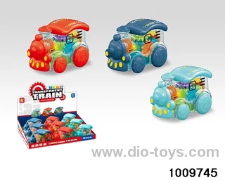 Gear Light Transparent Train (1 box of 9) in display box