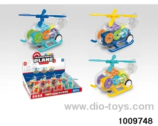 Geared Light Transparent Bus (1 box of 8) in display box