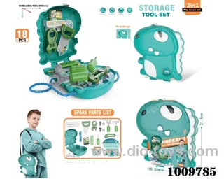 tool backpack set  in paper card