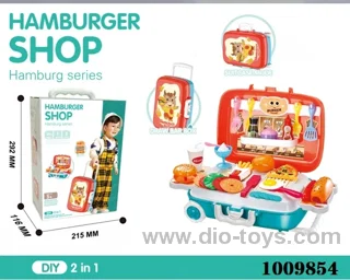 Kitchen set with light&music not include  in color box