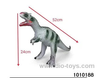 Dinosaur toys Stretching length 52, height 24 in Hangtag