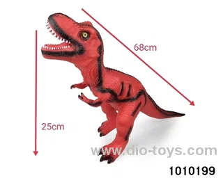 Dinosaur toys Stretching length 68, height 25 in Hangtag