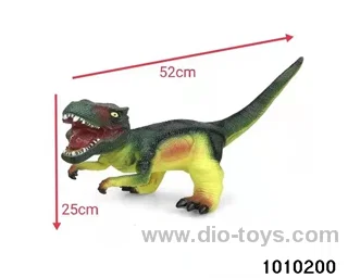 Dinosaur toys Stretching length 52, height 25 in Hangtag